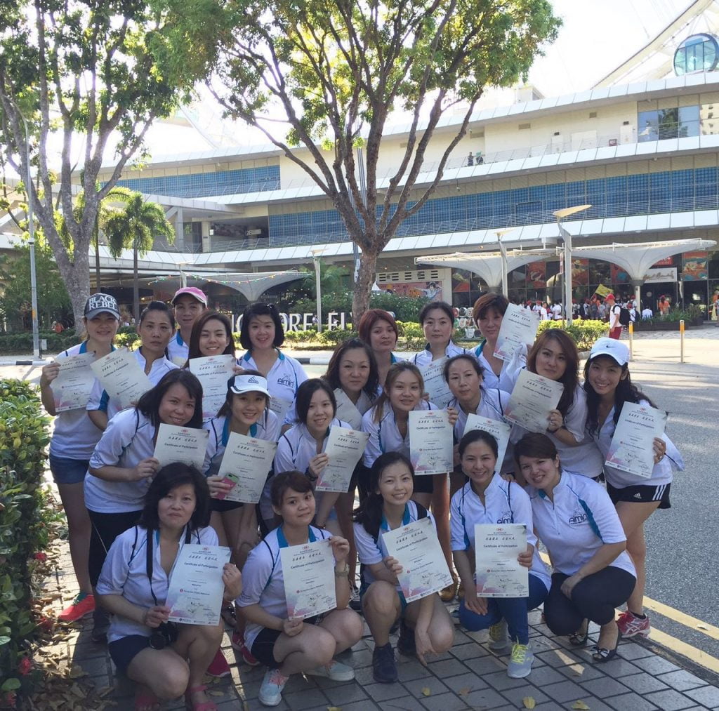SG50 THONG CHAI CHARITY WALKATHON Aimin TCM Clinic